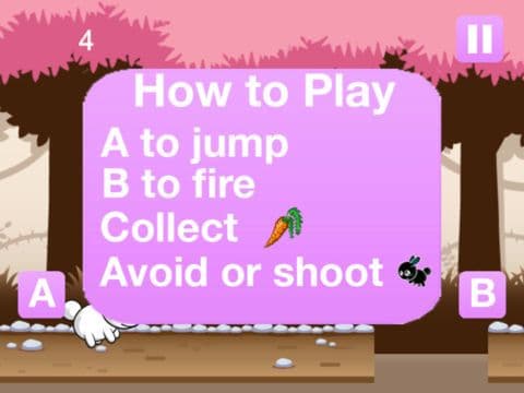 A White-Bunny - Bunny-Hop Adventures screenshot 2