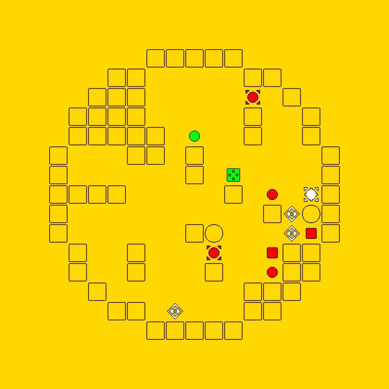 Yellow Game About Falling Things