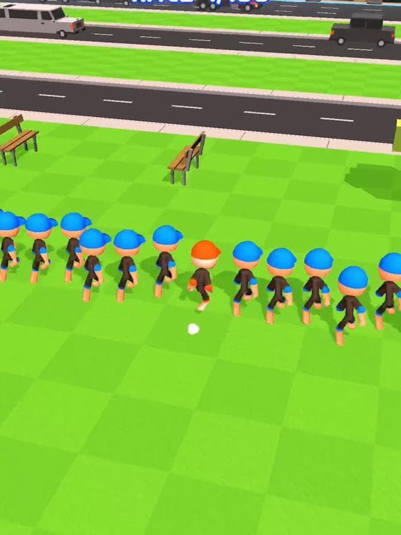Crossy Race 3D screenshot 2