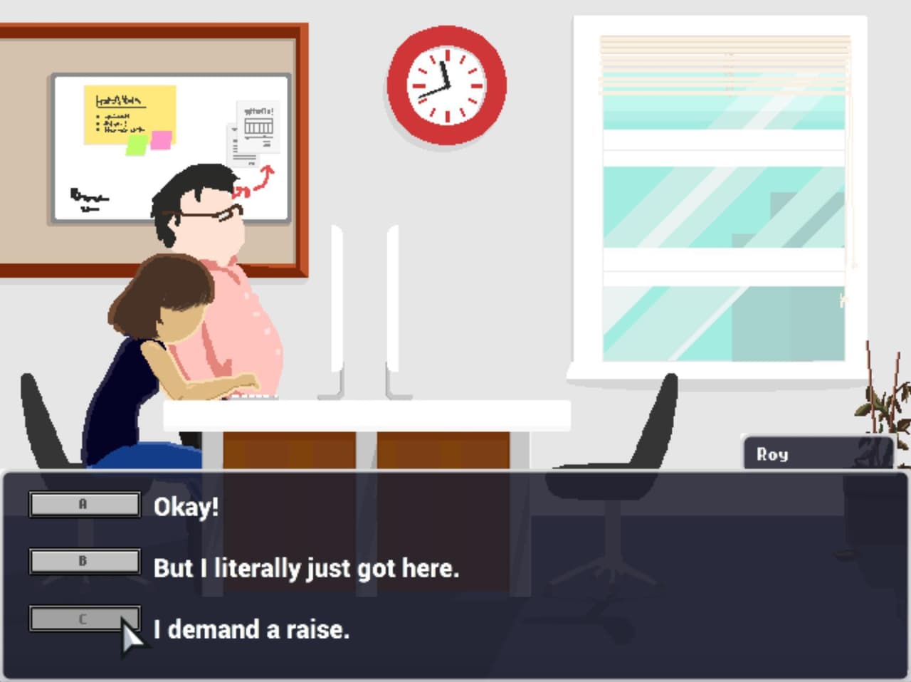 Clock:In screenshot 4