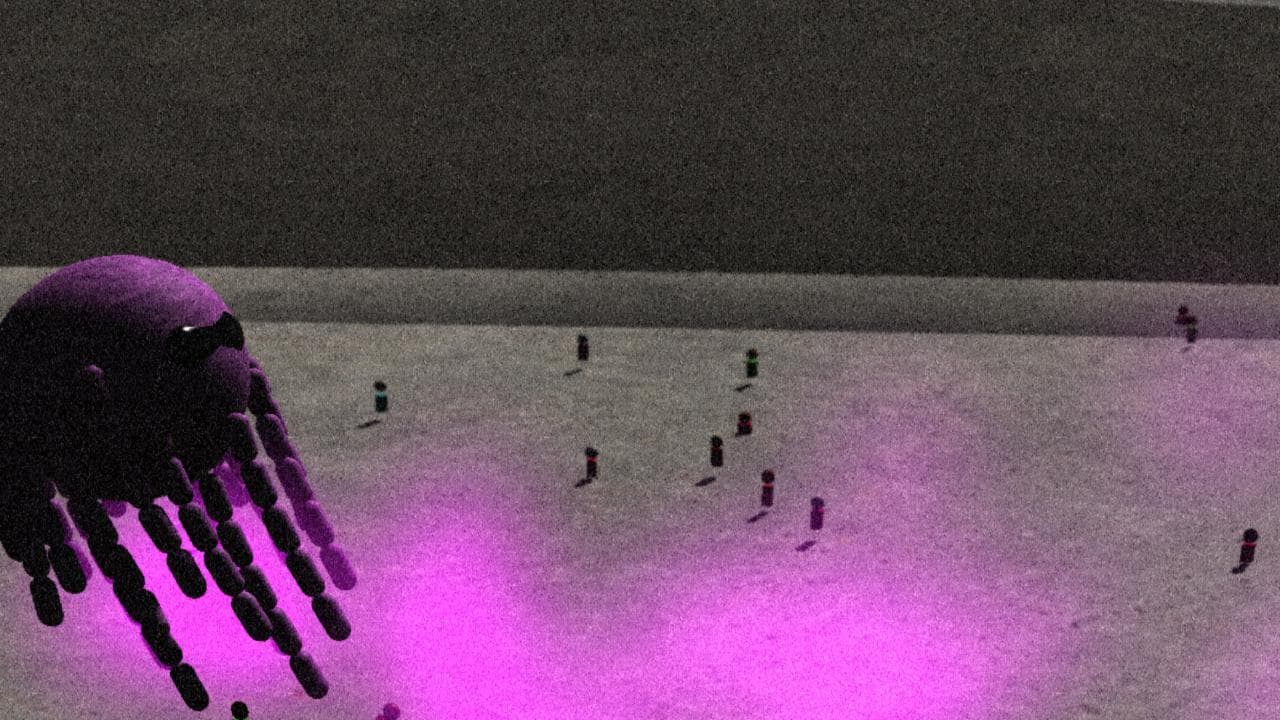 Purple Monster Game screenshot 4