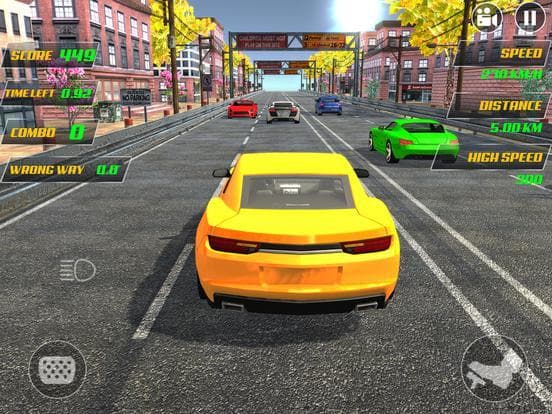 Real Racing Car on Smashy Road screenshot 2