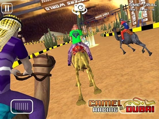 Camel Racing in Dubai - Extreme UAE Desert Race screenshot 4