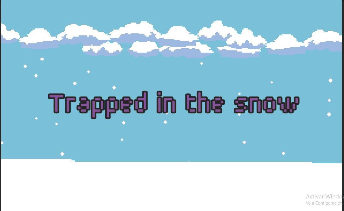 Trapped in the snow