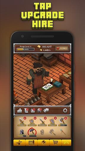 ForgeCraft - Idle Tycoon. Crafting Business Game. screenshot 4
