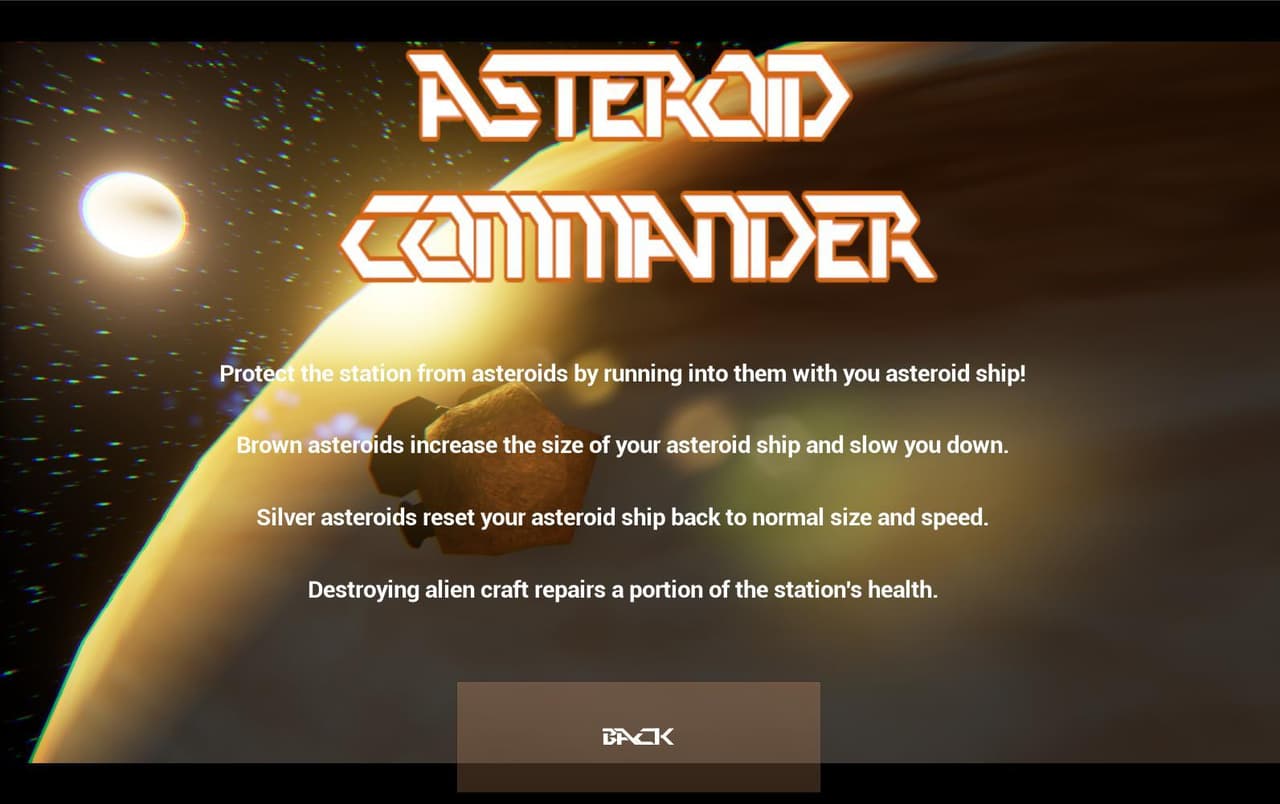 Asteroid Commander screenshot 5