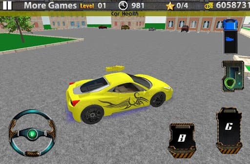 3D Car transport trailer truck screenshot 4