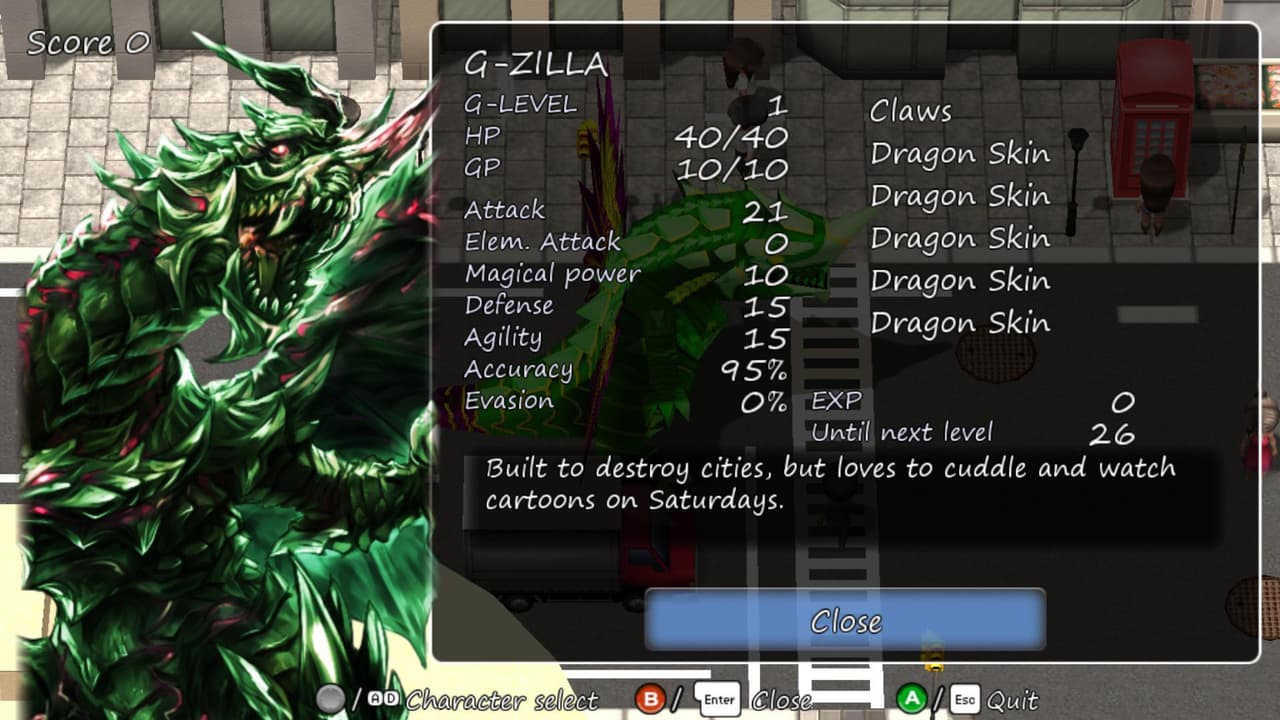 G-ZILLA: Return of the Aliens screenshot 2