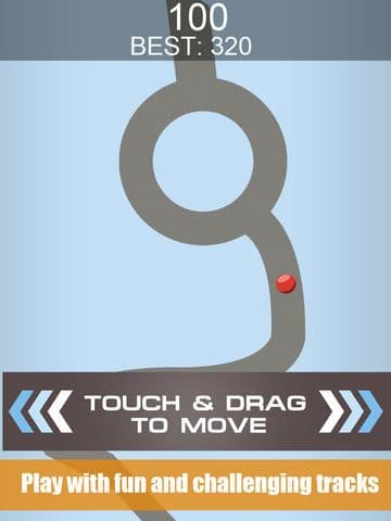 Keep On The Path - A Fast Game of Reflexes screenshot 3