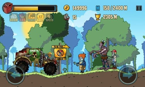 Zombie Road Racing screenshot 4