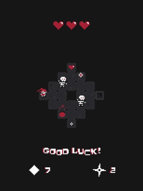 Red Hearts - Tiny Dungeon Crawler screenshot 2