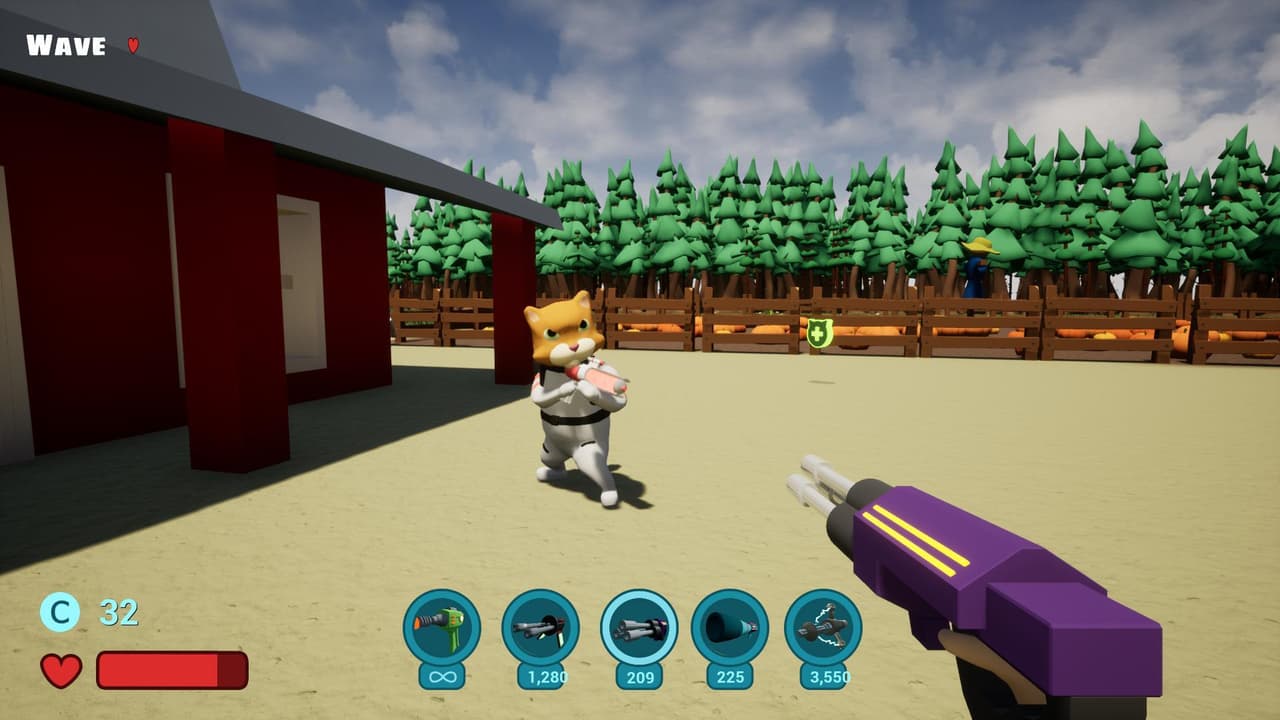 The farmer, the cat and space inviders screenshot 5