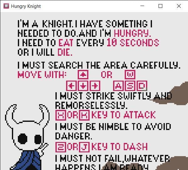 Hungry Knight GameBoy screenshot 2