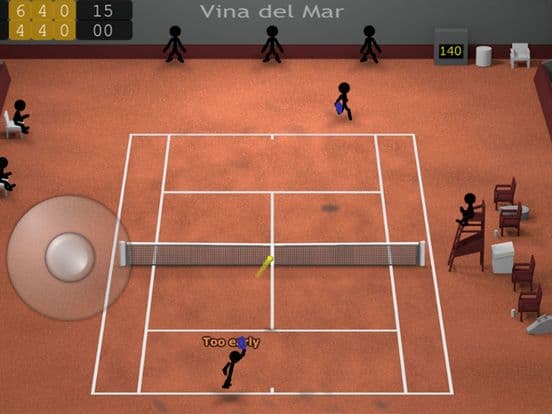 Stickman Tennis screenshot 2