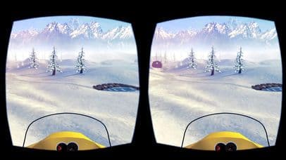 Snowmobile Simulator: VR Game for Google Cardboard screenshot 6