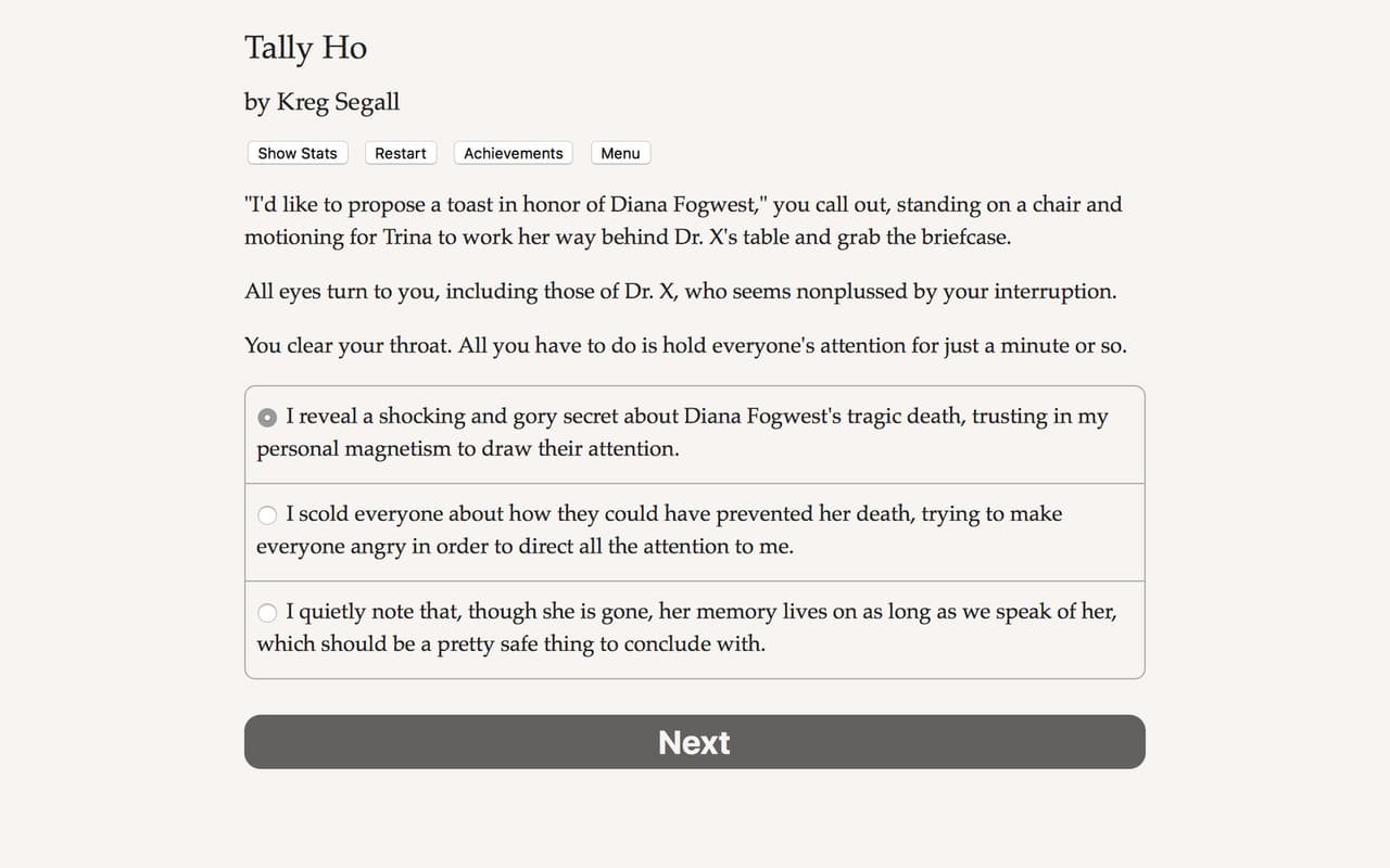 Tally Ho screenshot 4