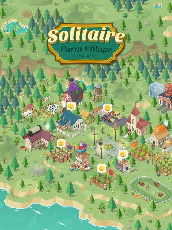 Solitaire Farm Village screenshot 2