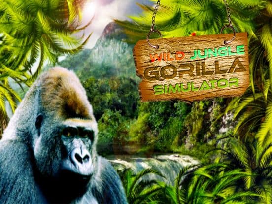 Wild Gorilla Attack Simulator 2016:Wildlife of Ape screenshot 3