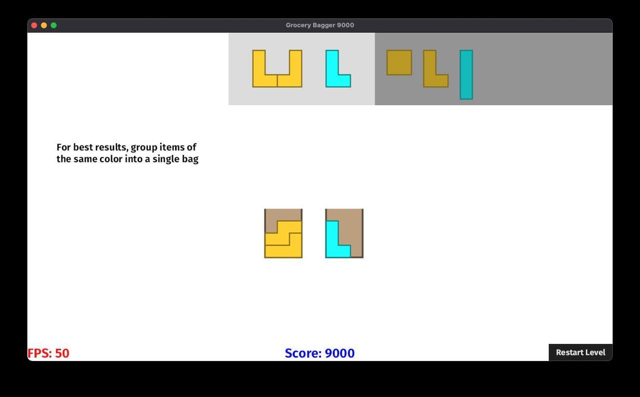 Grocery Bagger 9000 screenshot 3