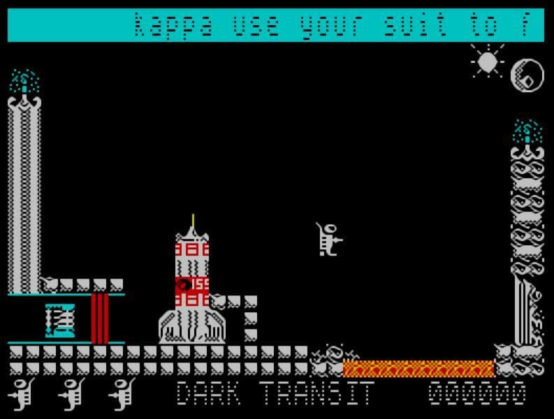Dark Transit-ZX Spectrum 48kb/128kb screenshot 2