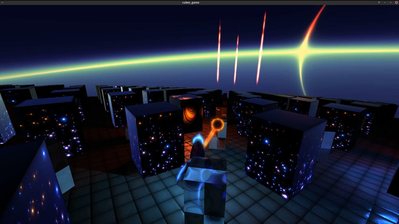 Cubes experiment screenshot 4