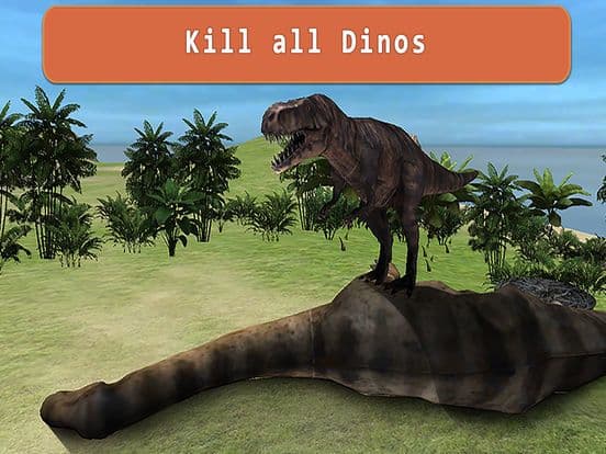 T-rex Simulator 3D - Survival adventures screenshot 4