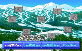 Winter Challenge (1991) screenshot 3
