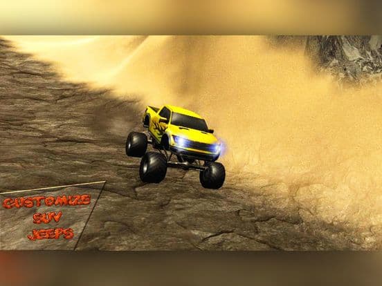 Off road 4x4 jeep: Mountain hill drive screenshot 4