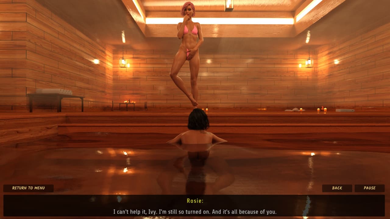 Interactive Sex - Incest Twins - Bath screenshot 4