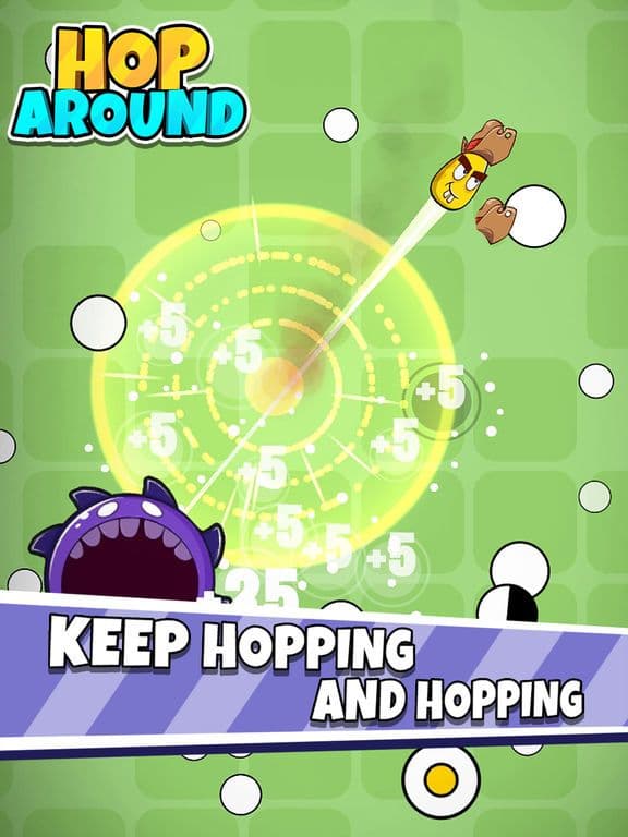 Hop Around!Dont Hit Black screenshot 3