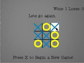 Tic Tac Toe - Made with SDL1 screenshot 4