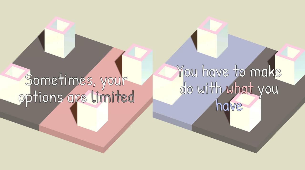 You are red. You are blue. screenshot 5