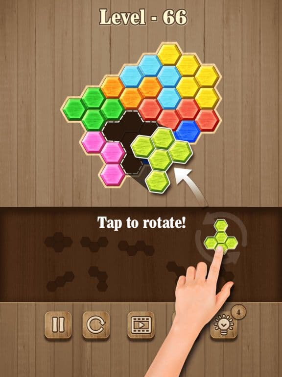 Block Hexa Puzzle: Wooden Game screenshot 3