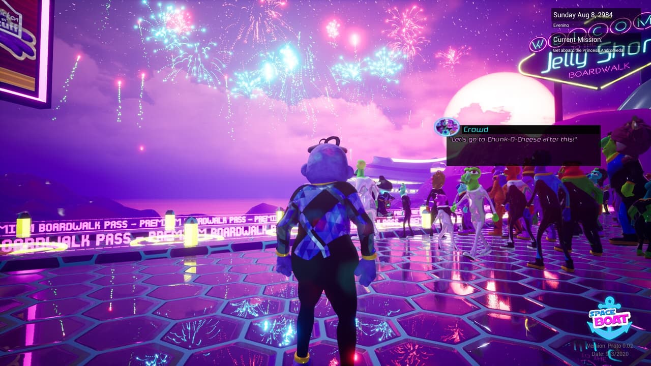 Space Boat - Demo screenshot 2