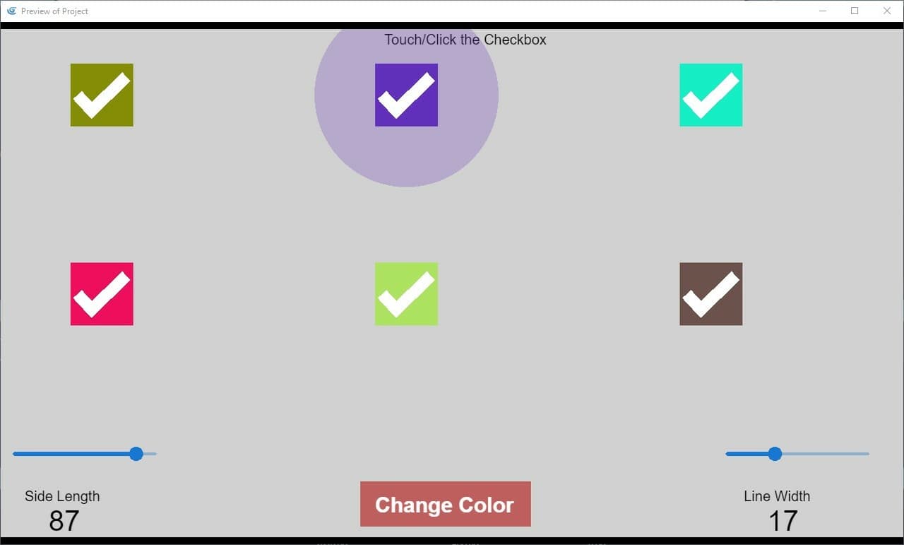 GDevelop Checkbox Extension