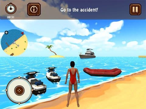 Beach Rescue Simulator 3D screenshot 2
