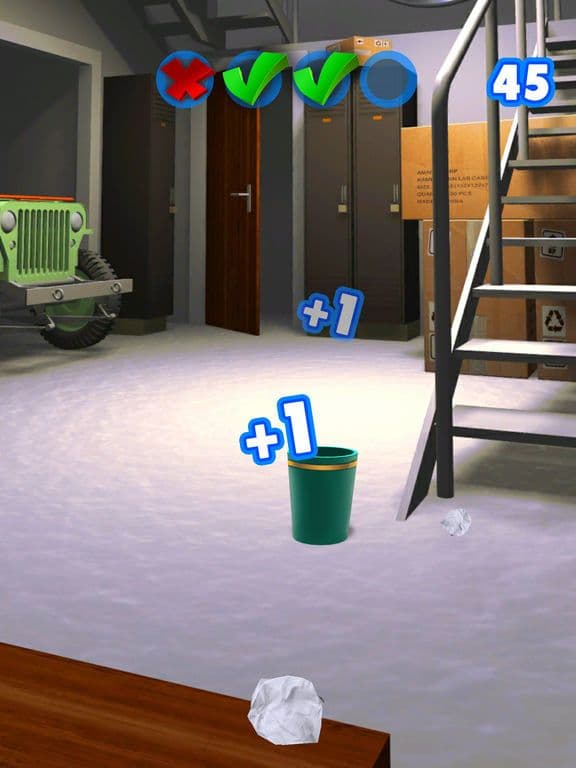 Paper Throw - Aim and Toss screenshot 5