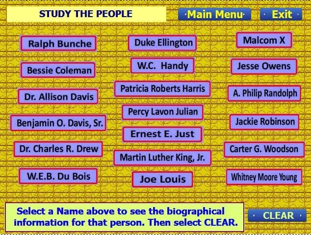 Famous African Americans - Set 2