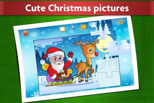 Christmas Puzzle Games - Kids Jigsaw Puzzles 🎅 screenshot 2