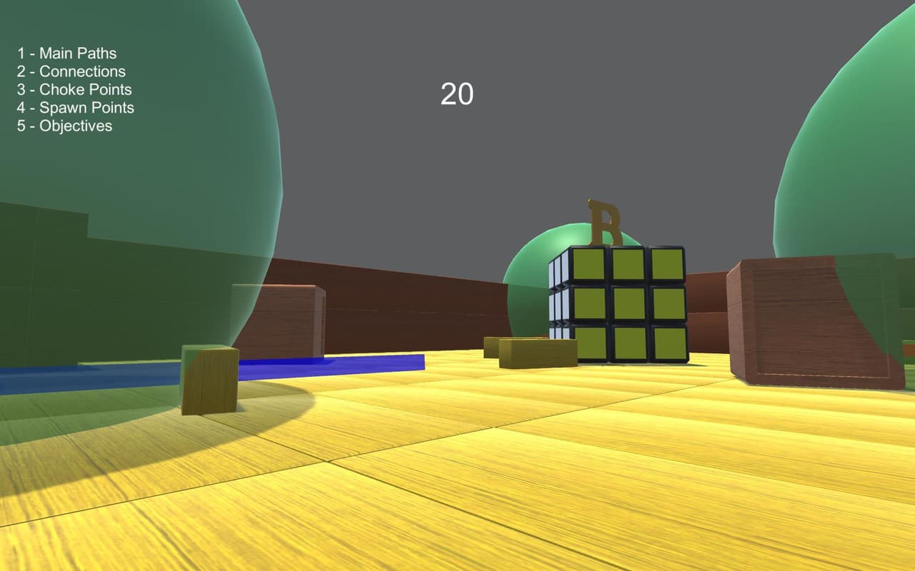 FPS Map Prototype - Toy Box Blockout screenshot 2