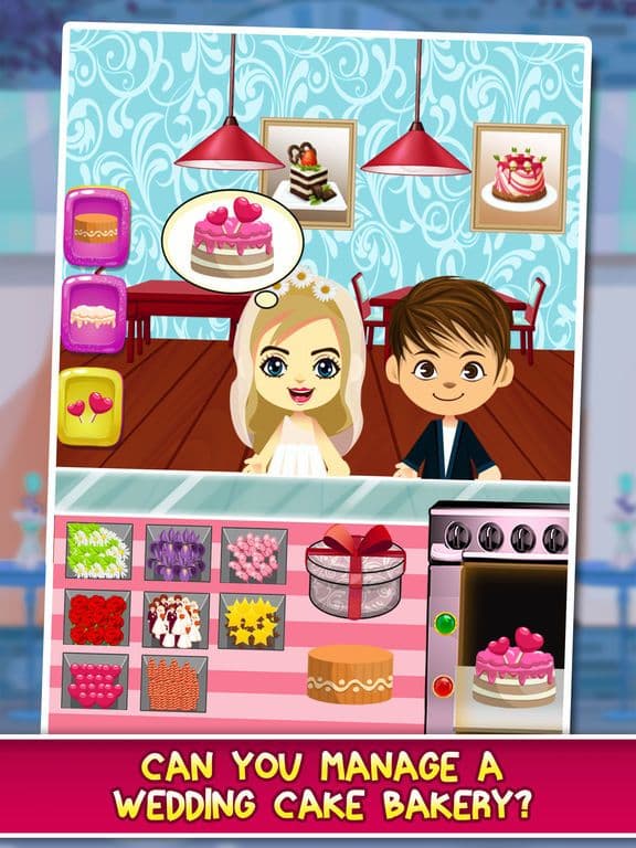 Wedding Cake Food Maker Salon - Fun School Lunch Candy Dessert Making Games for Kids! screenshot 2