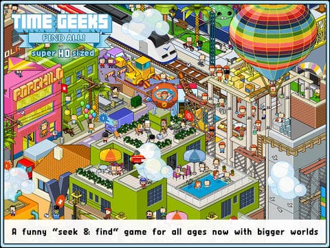 Time Geeks: Find All! HD screenshot 4