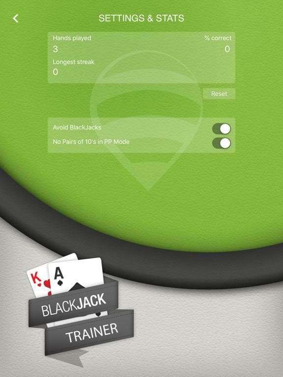 BlackJack Trainer 21