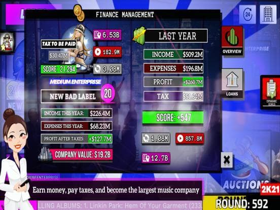 MusicLabeLManagerExtra 2K21 screenshot 5