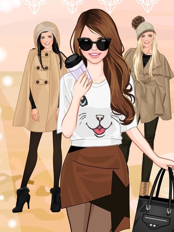 Autumn perfection dress up game screenshot 2