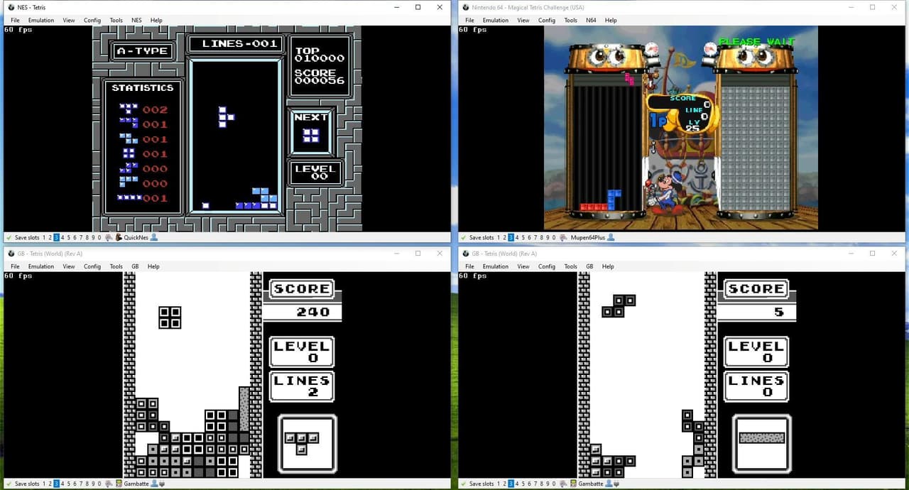 Tetris, But All At Once [public version] screenshot 2