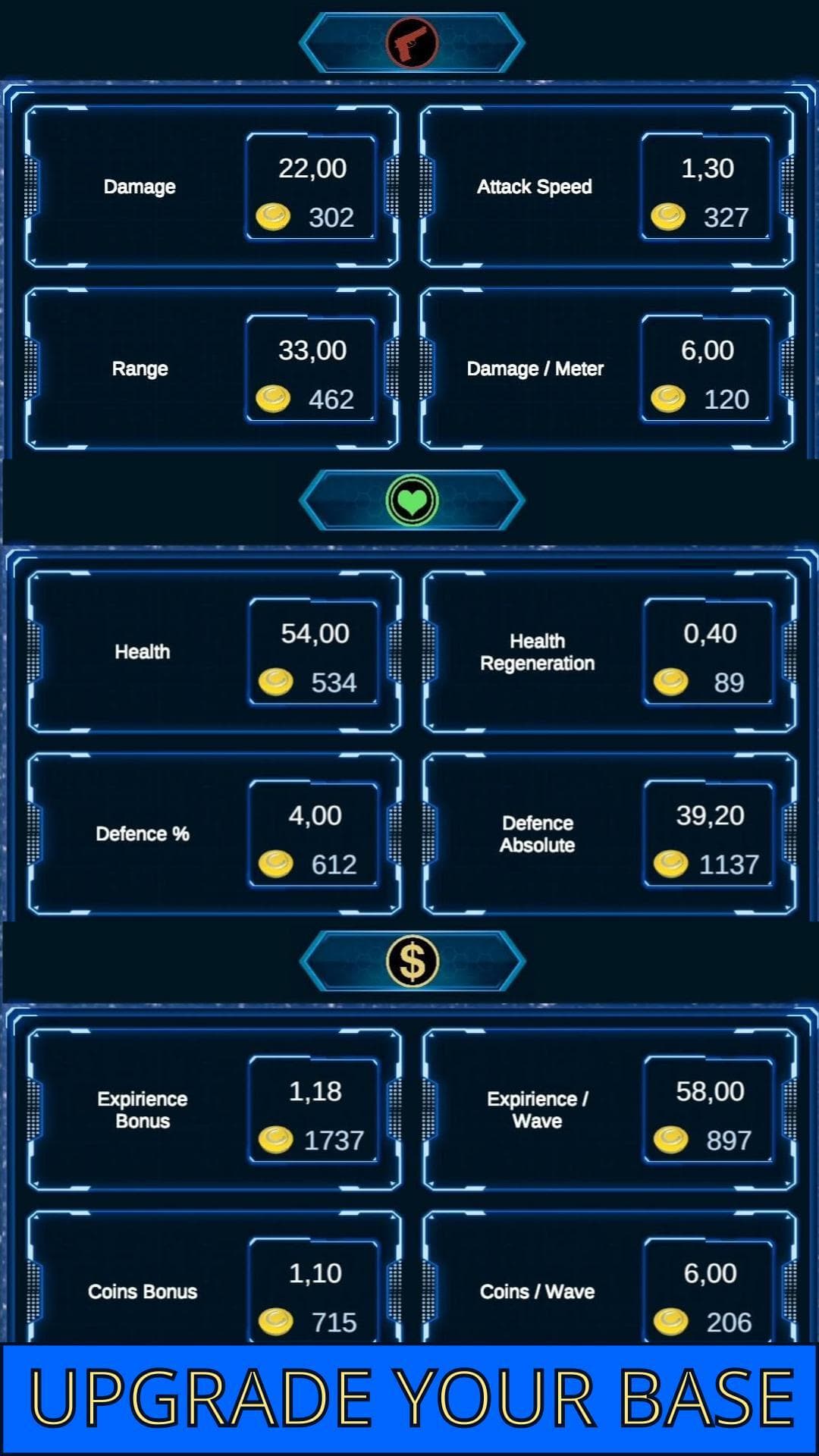 Idle Space Tower Defence screenshot 3