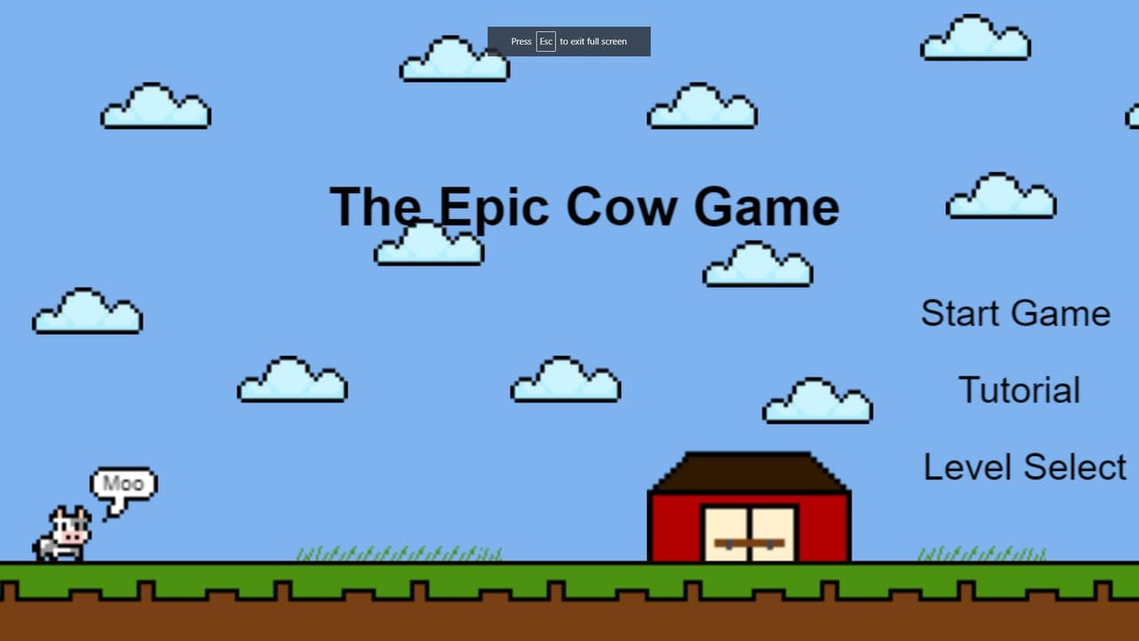 The Epic Cow Game screenshot 2