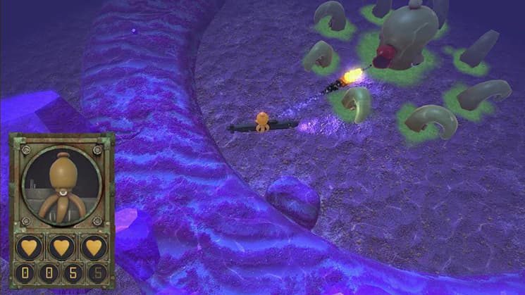 Octocopter: Super Sub Squid Escape screenshot 3
