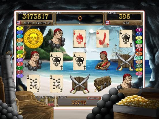 Slots of the Caribbean HD Fun screenshot 2